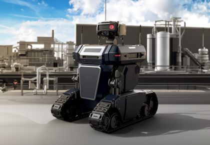 石化厂AI巡检机器人